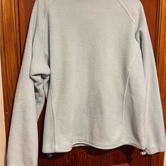COLUMBIA Light Blue Fleece Jacket - Picture 5 of 5